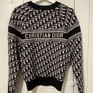 Dior Reversible Round-Neck Sweater